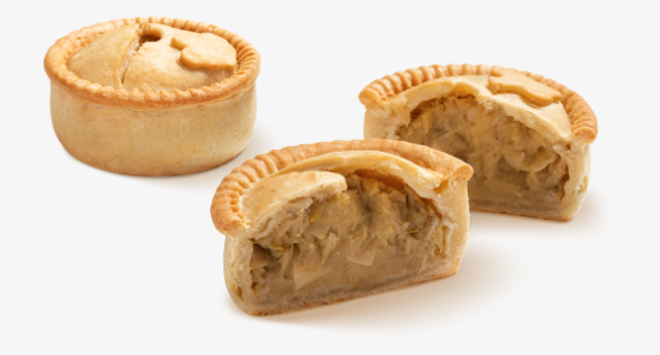 Картофель с белыми грибами мини