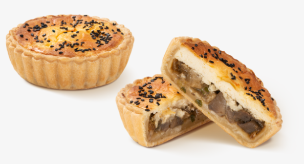 Пирог «С белыми грибами» мини