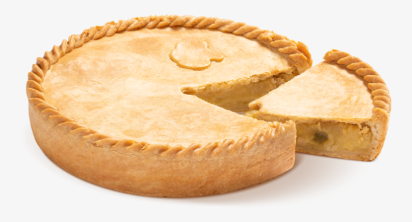 Пирог "Картофель с белыми грибами"